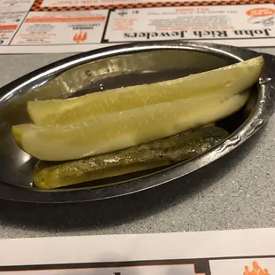 Generous wth the deli dills