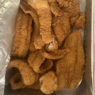 Fried catfish