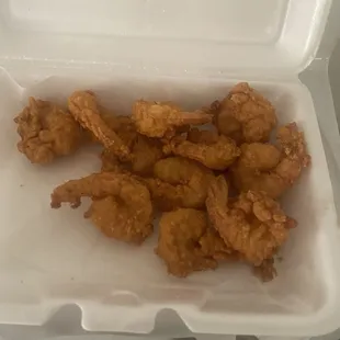 Fried shrimp