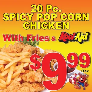 chicken wings and fried chicken