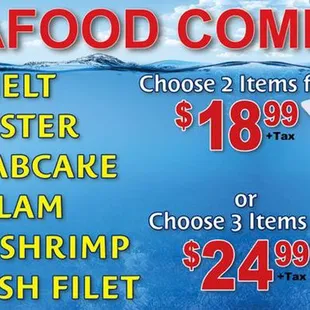 Seafood combos