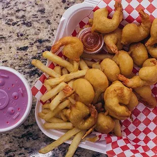 Shrimp &amp; Fries Lunch Special