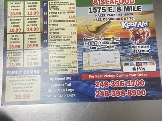 All Fresh Fish & Seafood