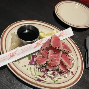 Ahí tuna appetizer
