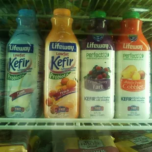 kefir in several flavors!