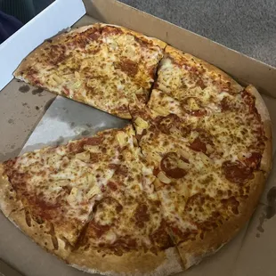 "Pepperoni" pizza