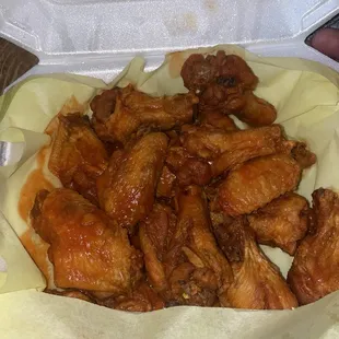 32P Chicken Wings hot  best wings in Vegas!