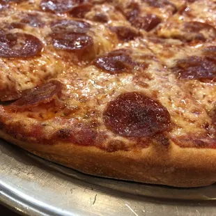 Pepperoni pizza