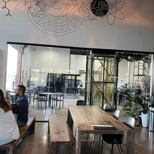 Beautiful industrial minimal decor