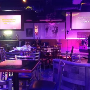 sushi and sashimi, interior