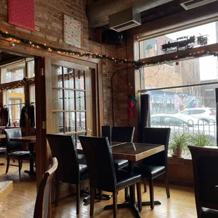 he interior of a restaurant