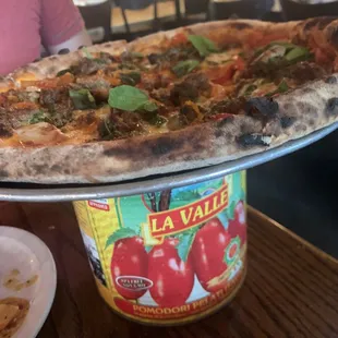 Sausage and Pepper Pizza