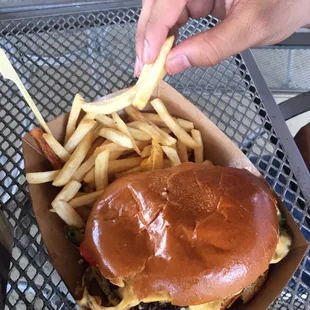 Go Beef or Go home burger, this one was the worst one