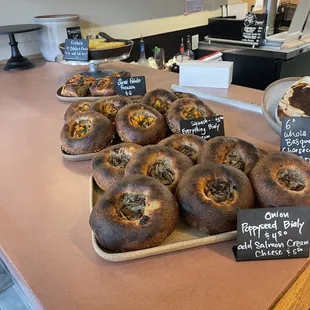 Offered pastries on Tuesdays