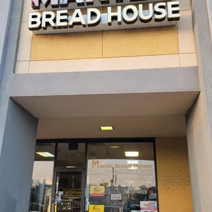 Front of Manila Bread House