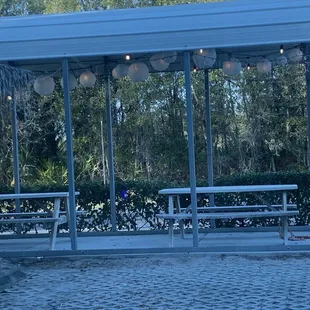 Outside seating area