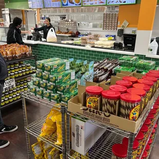 the inside of a restaurant