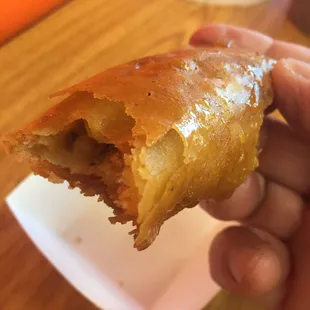 Turon chomp-o-vision. Crackly crisp.