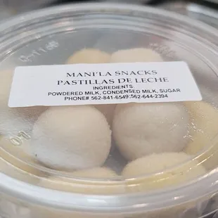 Pastillas de Leche