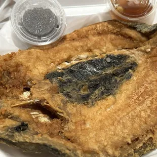 Pritong Bangus (Fried Milkfish)