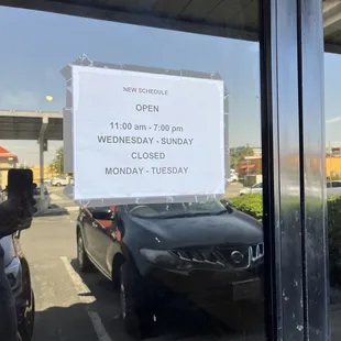 Closed on Monday and Tuesday.  Best to call before going.