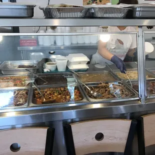 July 2022, food dishes. everything looked &amp; smelled so good! They were quite busy &amp; everything was freshly cooked