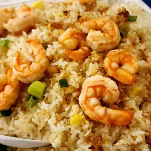 Shrimp fried rice