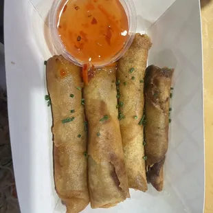 Shanghai Lumpia (fried spring rolls)