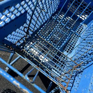 Shopping cart is very dirty