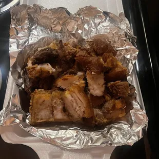 Lechon Kawali wasn't crispy.