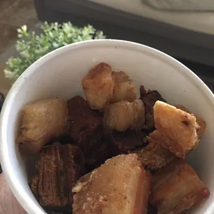 Crispy pork belly