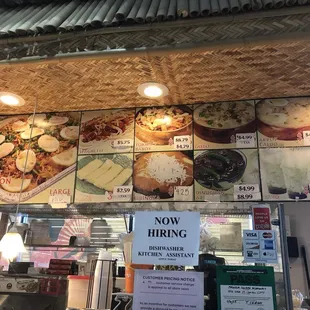 interior, pizza