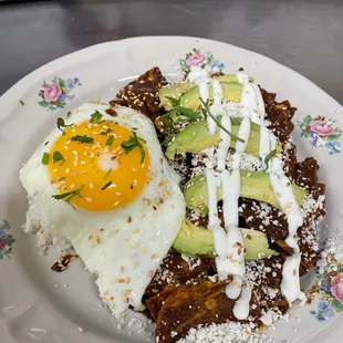 Chicken Mole Chilaquiles