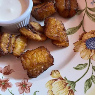 Platanos Maduros con Crema Plate