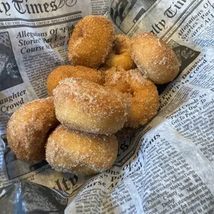 Mini donuts (single serving)