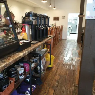 Coffee counter