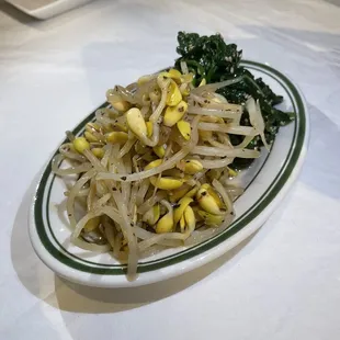 a plate of food on a table