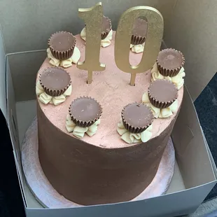 Peanut butter chocolate cake