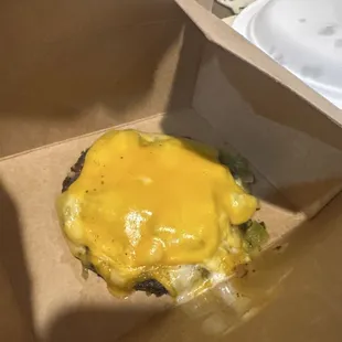 Keto Pueblo Burger (my husband didn't want tomato or onions or tortilla)