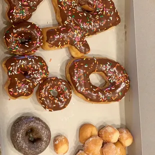 Giant number donuts