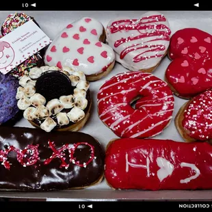 Valentine special donut