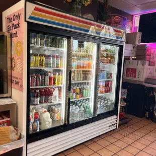 Well stocked drinks