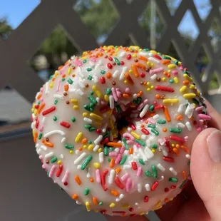 Sprinkles donut.