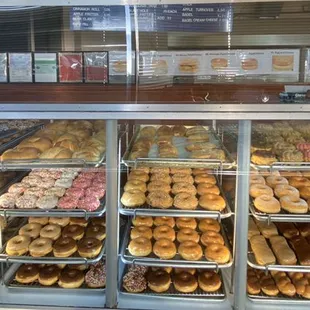 All kinds of Donuts