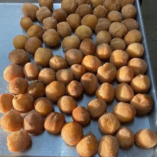 Cinnamon sugar donuts hole
