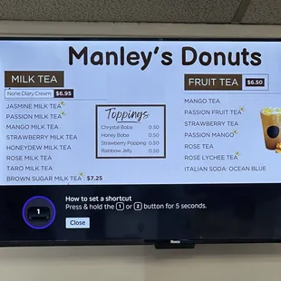 Drink Menu