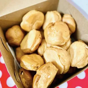 a box of baked goods