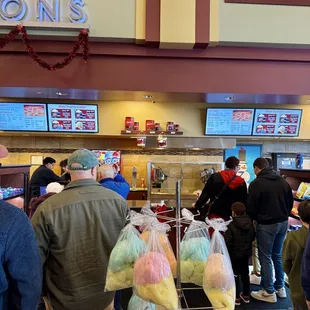 Concession counter