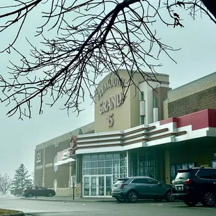 Front of the building