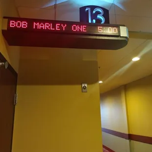 Theatre 13, reserved seating